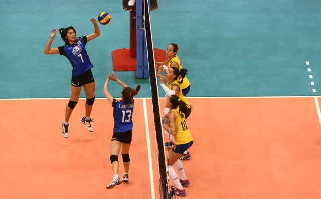 ประทับใจคนดู! วอลเลย์บอลสาวไทยสู้สุดใจ พ่ายบราซิล 1-3 เซต