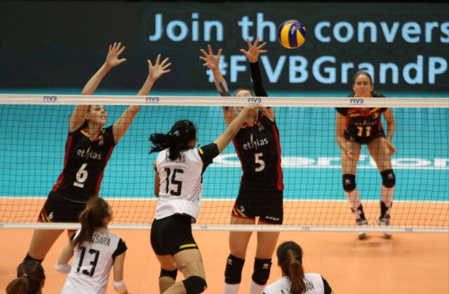 ฟอร์มสด! ตบสาวไทยถล่มเบลเยียม 3-1 เก็บชัยศึก WGP 2015
