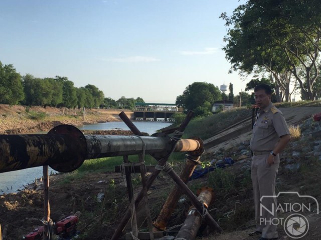 เร่งส่งน้ำเข้าคลองชัยนาท-ป่าสัก คาดถึงลพบุรี 16 ก.ค. นี้