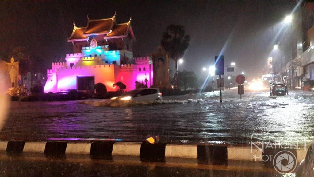 โคราชจมน้ำหลังเจอฝนกระหน่ำ 3 ชั่วโมง