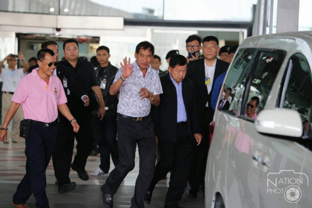 "คำรณวิทย์" เดินทางถึงสุวรรณภูมิแล้ว "คำรณวิทย์" เดินทางถึงสุวรรณภูมิแล้ว