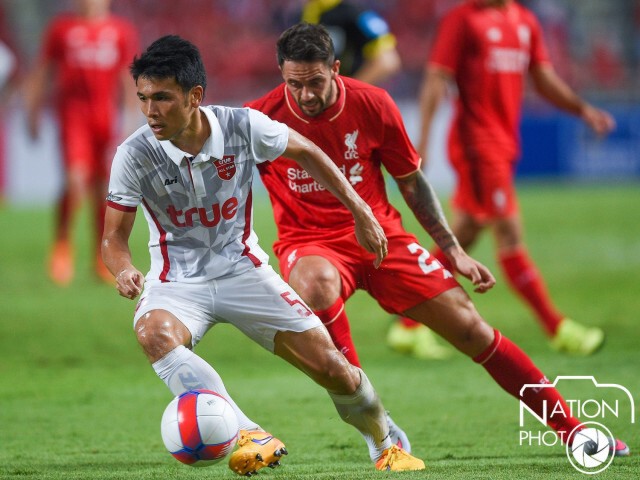 ชมภาพสุดประทับใจ "ลิเวอร์พูล" โชว์ฟอร์มถล่ม "ทรู ออลสตาร์" 4-0