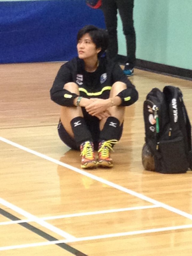ชมภาพ "วอลเลย์สาวไทย" ซ้อมเข้ม ก่อนเจอจีน ค่ำนี้