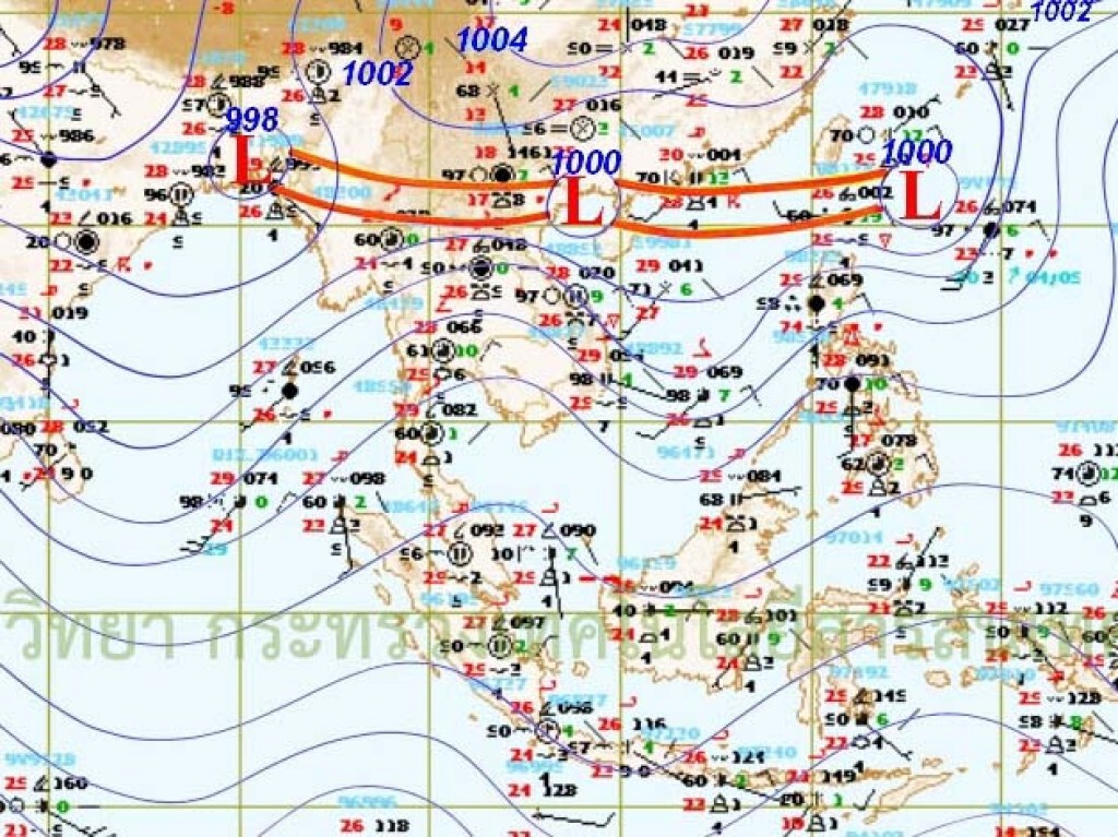 ไทยตอนบนยังมีฝนระยะนี้ กทม.ฝนฟ้าคะนองกระจาย40% ไทยตอนบนยังมีฝนระยะนี้ กทม.ฝนฟ้าคะนองกระจาย40%