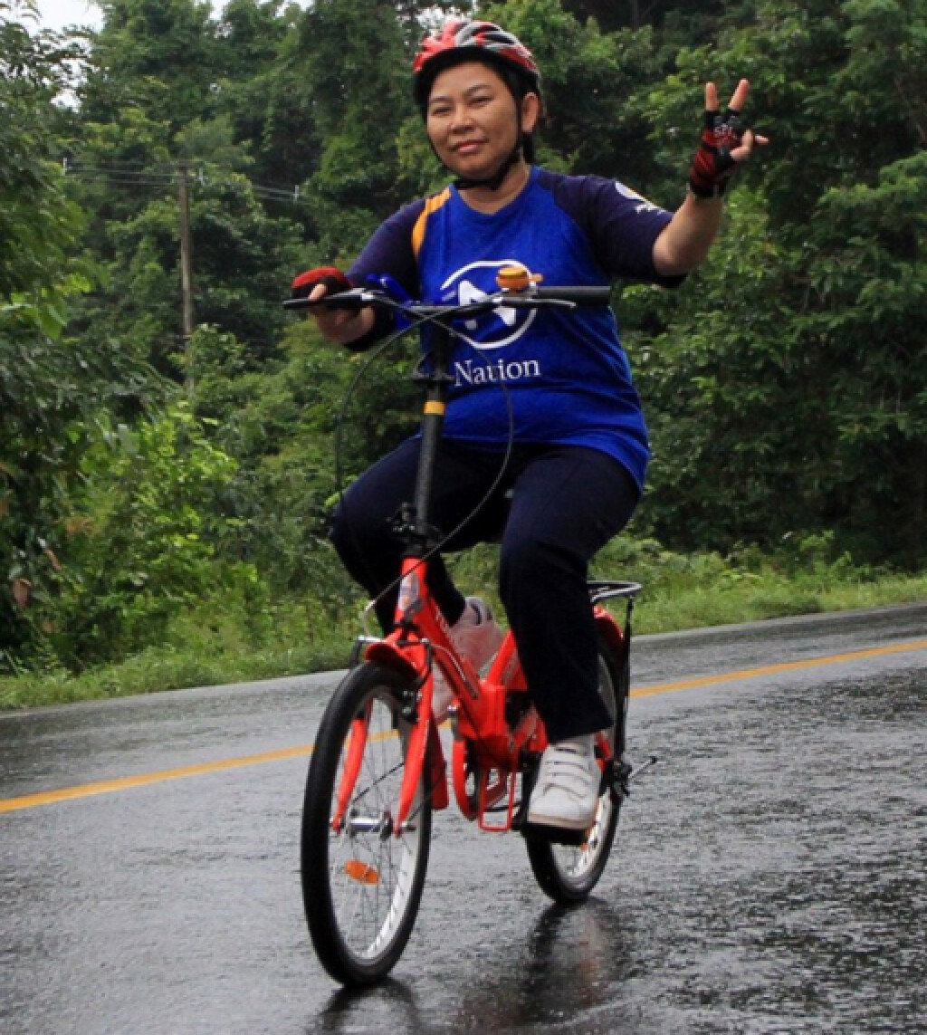7 กิโลเมตร แรก ของดิฉัน... บนเส้นทางปั่นจักรยาน Nation Bike Thailand 2015 7 กิโลเมตร แรก ของดิฉัน... บนเส้นทางปั่นจักรยาน Nation Bike Thailand 2015