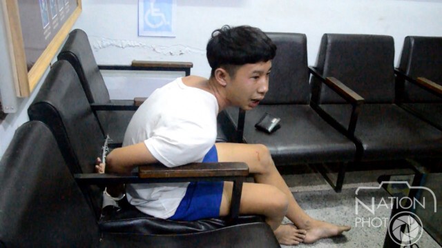 รวบวัยรุ่นอายุ 17 ปี ก่อเหตุ ยิงอริในร้านเหล้าปางตาย