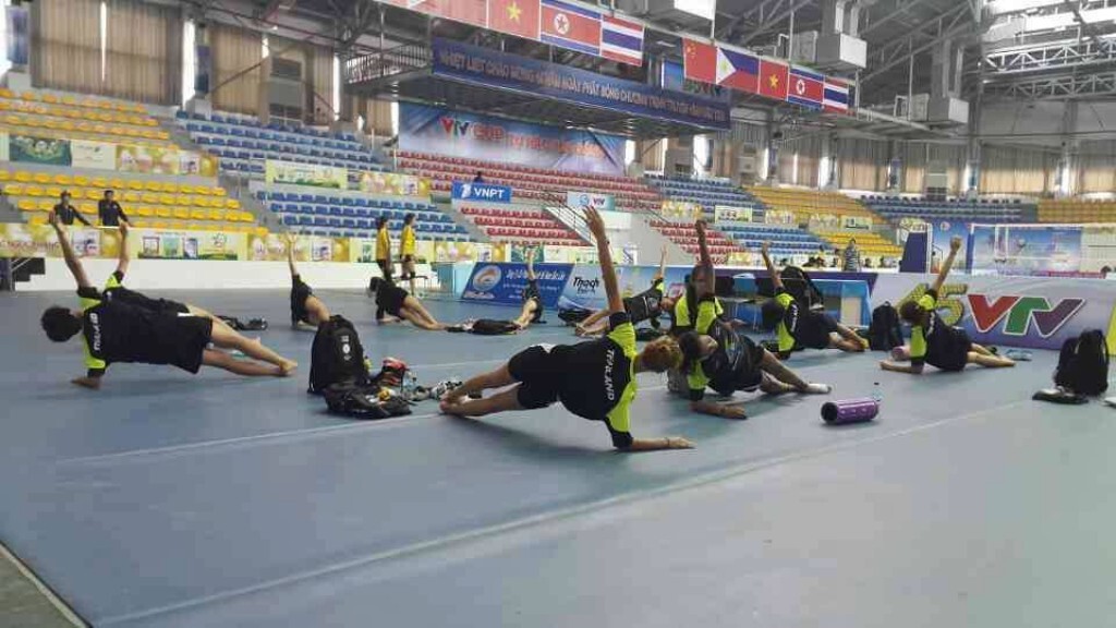 วอลเลย์สาวไทยพร้อมเปิดสนามบ่ายนี้ วอลเลย์สาวไทยพร้อมเปิดสนามบ่ายนี้