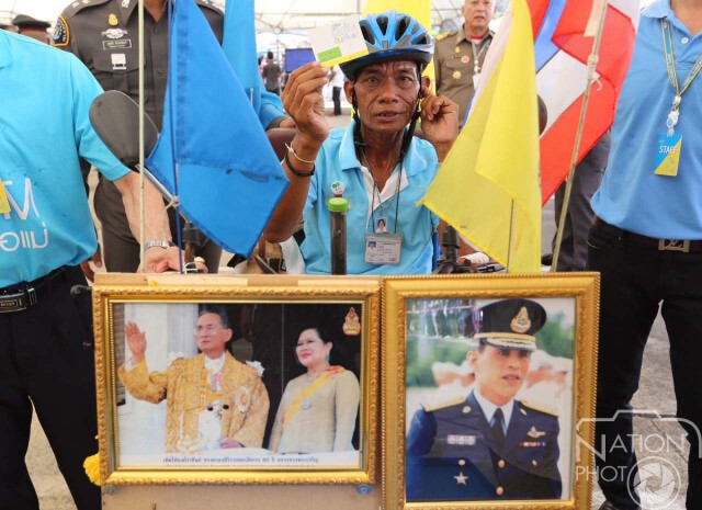 ลุง"คำพา แก้วจีน" ปั่นมากรุงเทพฯเพื่อรับเสื้อ BikeForMom