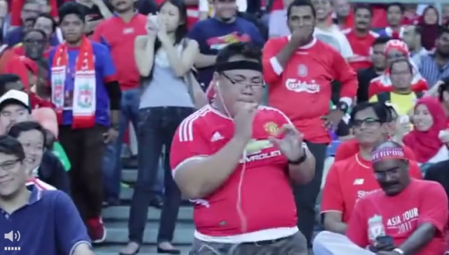 ช่างกล้า! "แฟนผี" มาเลย์ ออกสเต็ปกลางดง "เด็กหงส์"