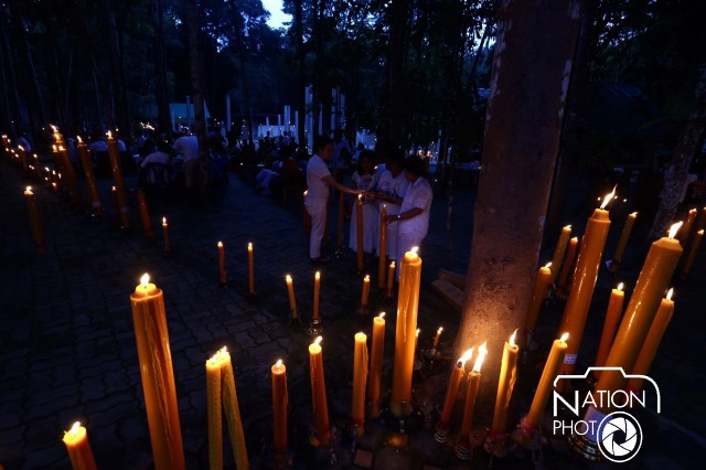 เวียนเทียนวันอาสาฬหบูชา ณ วัดพิทักษ์สมณกิจ จ.ภูเก็ต