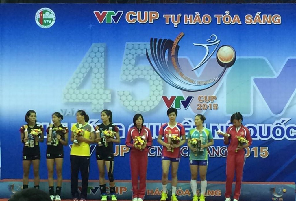 ตบวอลเลย์สาวไทย ซิว หัวเสา-บอลเร็วยอดเยี่ยม วีทีวีคัพ