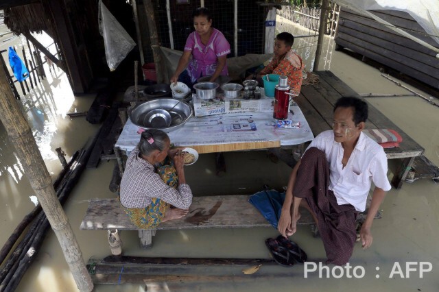 เมียนมาร์วอนปชช.อพยพจากลุ่มน้ำอิรวดี เสี่ยงน้ำท่วมหมู่บ้าน