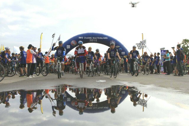 "Chiangmai Bike Thailand 2015" คึกคักนักปั่นเข้าร่วมกว่า 2,000 คน