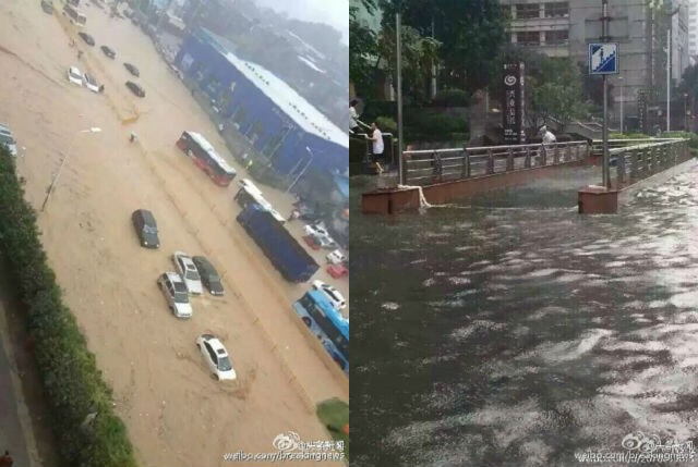ภาพชุดพายุ"เซาเดโลร์"ถล่มจีน