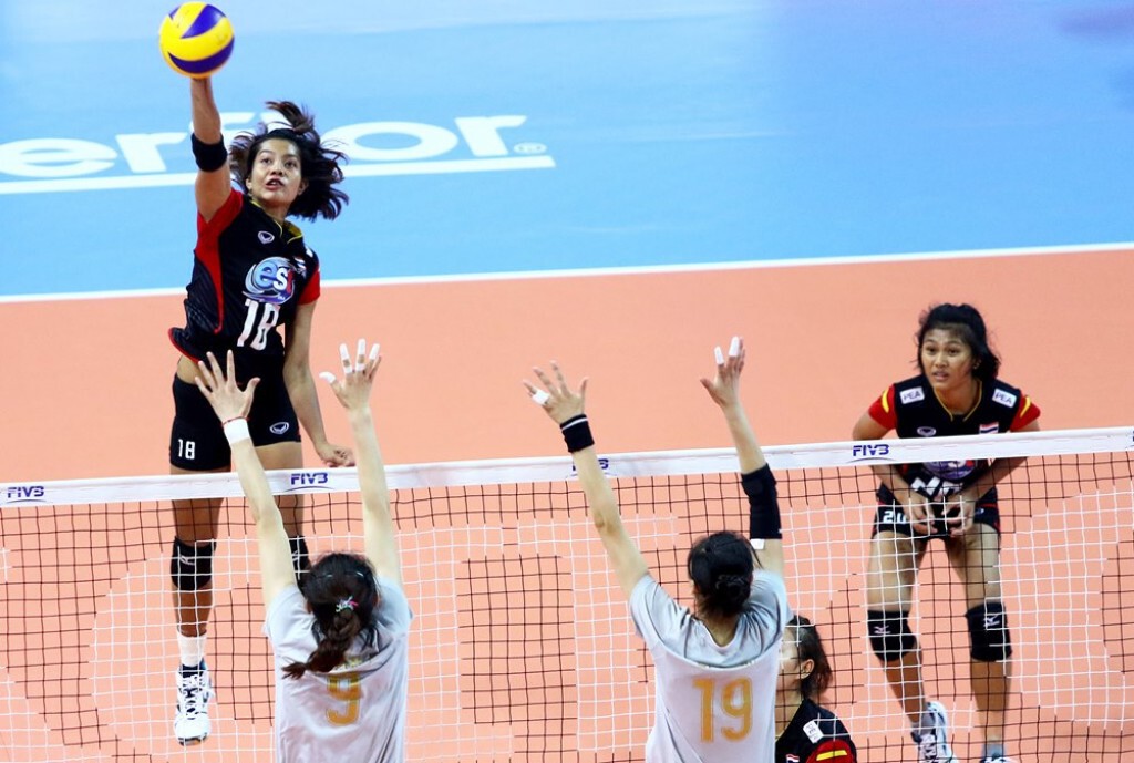 จีนแชมป์เก่าชนะสาวไทย 3-1 ศึกวอลเลย์บอลโลก U-23 จีนแชมป์เก่าชนะสาวไทย 3-1 ศึกวอลเลย์บอลโลก U-23