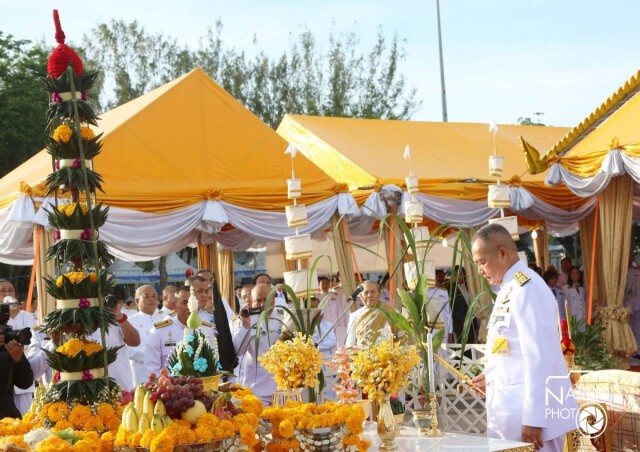 ผู้แทนพระบรมฯบวงสรวง ร.5 เป็นสิริมงคลกิจกรรม"ปั่นเพื่อแม่"