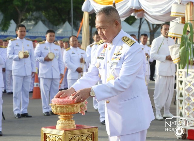ผู้แทนพระบรมฯบวงสรวง ร.5 เป็นสิริมงคลกิจกรรม"ปั่นเพื่อแม่"
