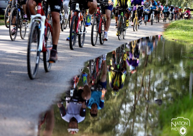 ชมบรรยากาศชาวนราธิวาส ซ้อมปั่นจักรยาน เตรียมพร้อม "Bike for Mom"
