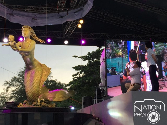 เปิดตัวประติมากรรม รักแท้ บนเกาะเสม็ด