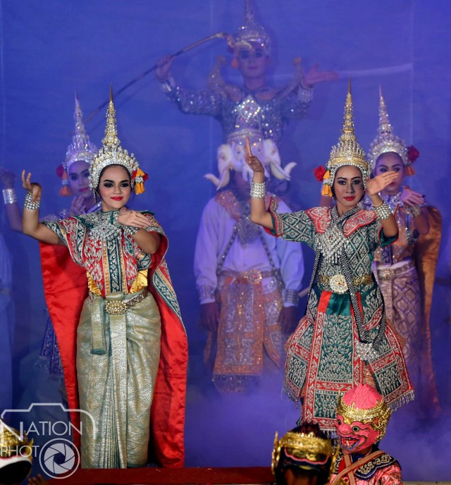 การแสดงโขนตอนพรหมาศ ของเยาวชนชายแดนภาคใต้