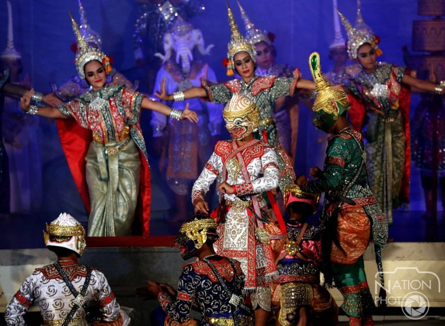 การแสดงโขนตอนพรหมาศ ของเยาวชนชายแดนภาคใต้