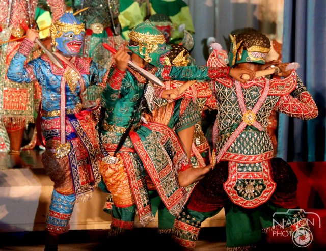 การแสดงโขนตอนพรหมาศ ของเยาวชนชายแดนภาคใต้