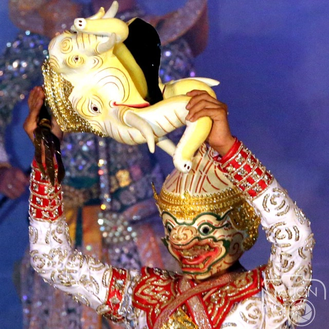 การแสดงโขนตอนพรหมาศ ของเยาวชนชายแดนภาคใต้