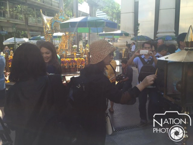 ศาลท้าวมหาพรหม เปิดให้ประชาชนเข้ากราบสักการะแล้ว