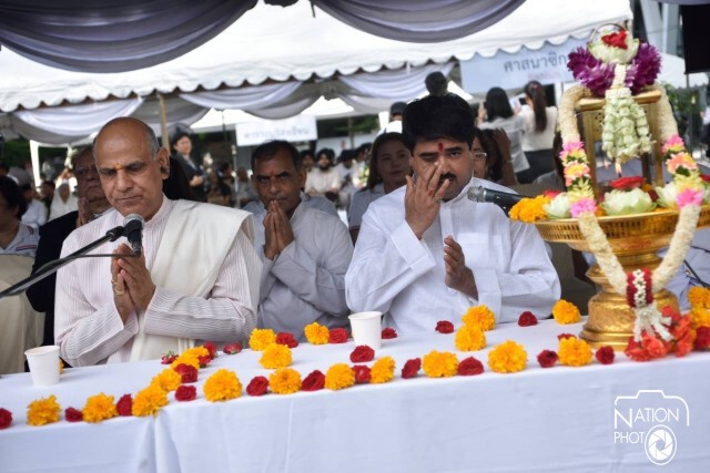ภาพชุดพิธีเสริมมงคลเมือง ศาลท้าวมหาพรหม