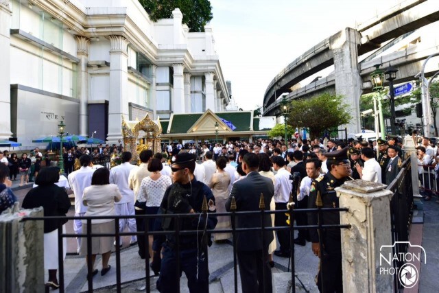 ภาพชุดพิธีเสริมมงคลเมือง ศาลท้าวมหาพรหม