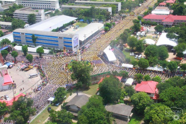 "นางรำ 40,000 คน"รำฉลอง 150 ปี ตั้งเมืองมหาสารคาม