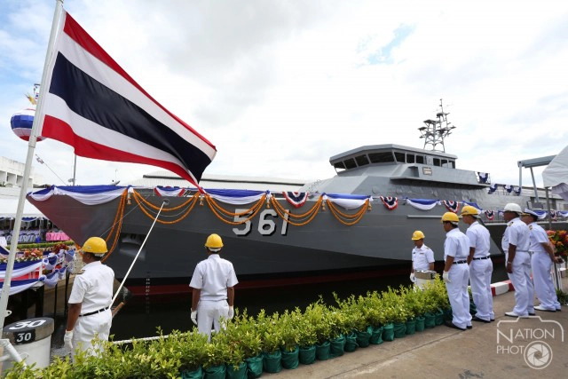 ผบ.ทร.เป็นประธานปล่อย "เรือหลวงแหลมสิงห์" เสริมศักยภาพทัพเรือ