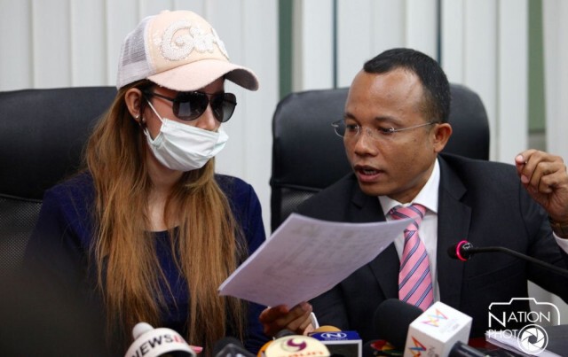 พริตตี้สาวอุ้มท้อง มอบตัวสู้คดีโกงหุ้น"ชูวงษ์"