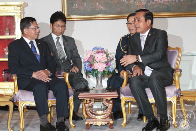 "ประยุทธ์" ขอความร่วมมือ "กัมพูชา"พัฒนาทางรถไฟเชื่อม 2 ประเทศ
