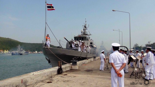 หมู่เรือฝึกผสม ไทย-มาเลเซีย ฝึกทางด้านยุทธวิธีทางทะเล