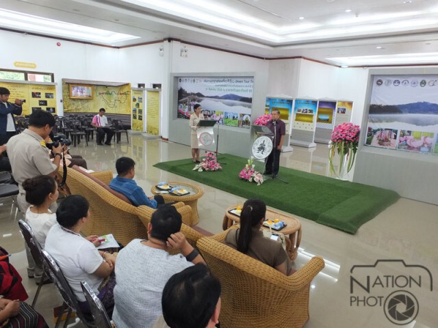 จัดรถรางทัวร์เกษตรธรรมชาติ‏ ส่งเสริมการท่องเที่ยว