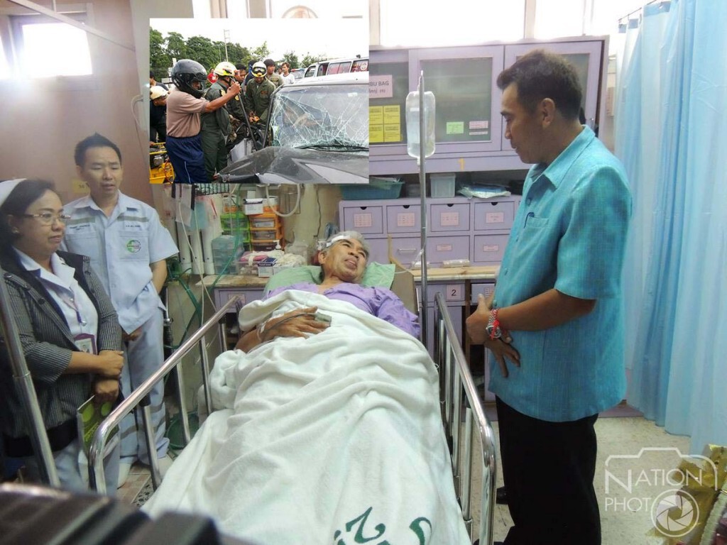 ส่งฟ้อง"คนขับ"ต้นเหตุเฉี่ยวชนรถดร.สมเกียรติ อ่อนวิมล ส่งฟ้อง"คนขับ"ต้นเหตุเฉี่ยวชนรถดร.สมเกียรติ อ่อนวิมล