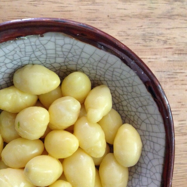 Cooking is Fun : เต้าหู้เนื้อปลาผัดคื่นช่ายพริกไทยดำแปะก้วย