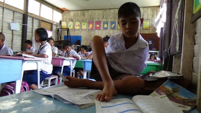 เพื่อนและครู ต่างดีใจกับ"น้องทาม"ที่จะได้รับจักรยานพระราชทาน