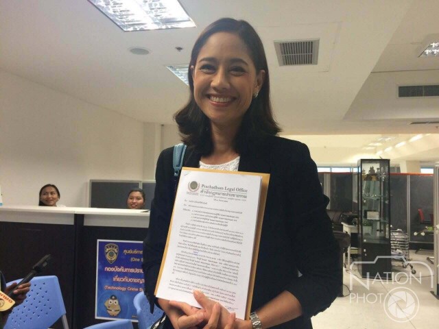 “นก สินจัย” แจ้งความเอาผิดมือโพสต์หมิ่น หลังรับเล่นละคร“ปาฏิหาริย์รักไม่มีวันตาย”