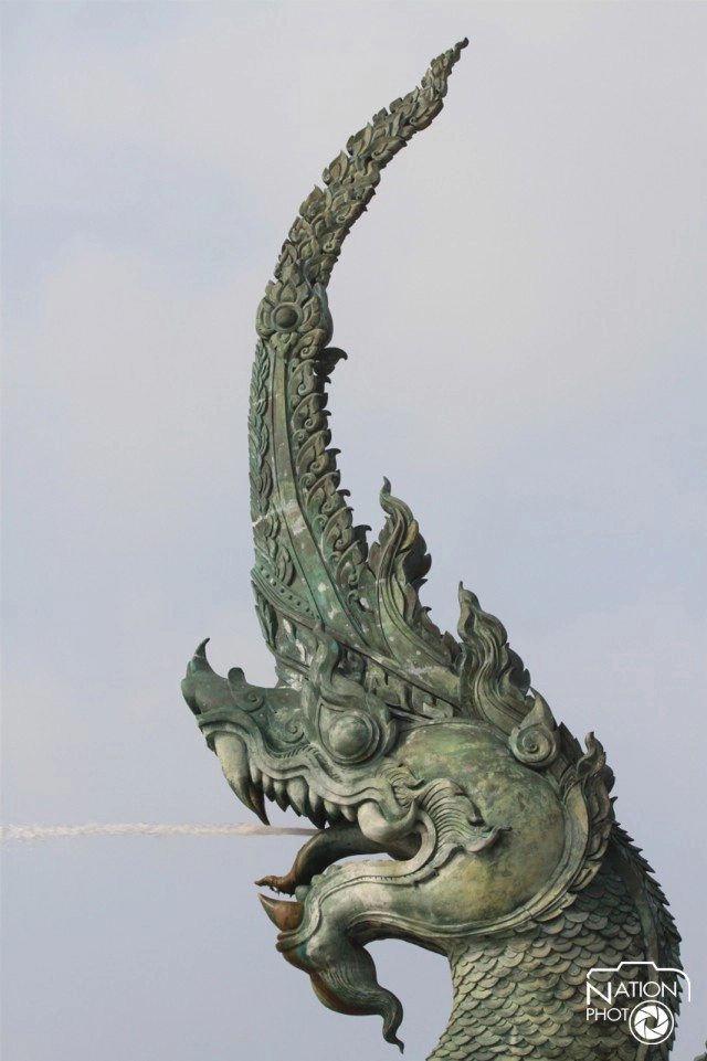 "พญานาคพ่นน้ำ" สัญลักษณ์แห่งทะเล 3 น้ำ