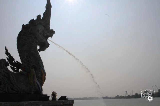 "พญานาคพ่นน้ำ" สัญลักษณ์แห่งทะเล 3 น้ำ