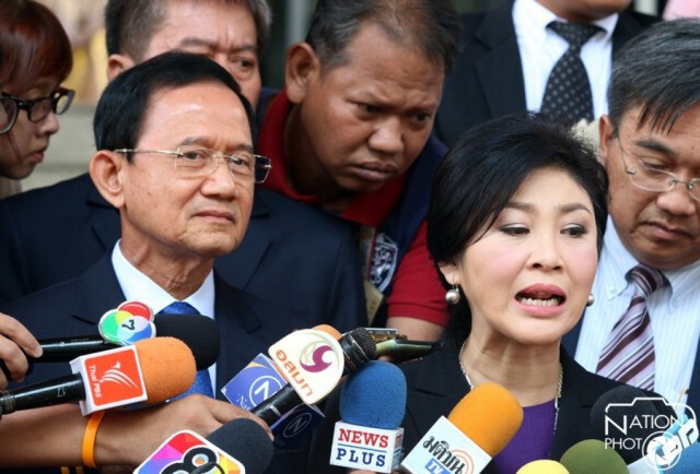 "ยิ่งลักษณ์" ยื่นฟ้องอัยการสูงสุดกับพวกคดีจำนำข้าว