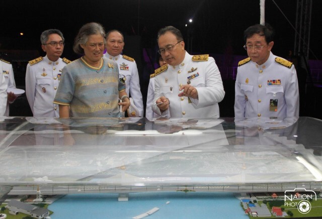 สมเด็จพระเทพฯ ทรงเปิดสะพานมหาเจษฎาบดินทรานุสรณ์