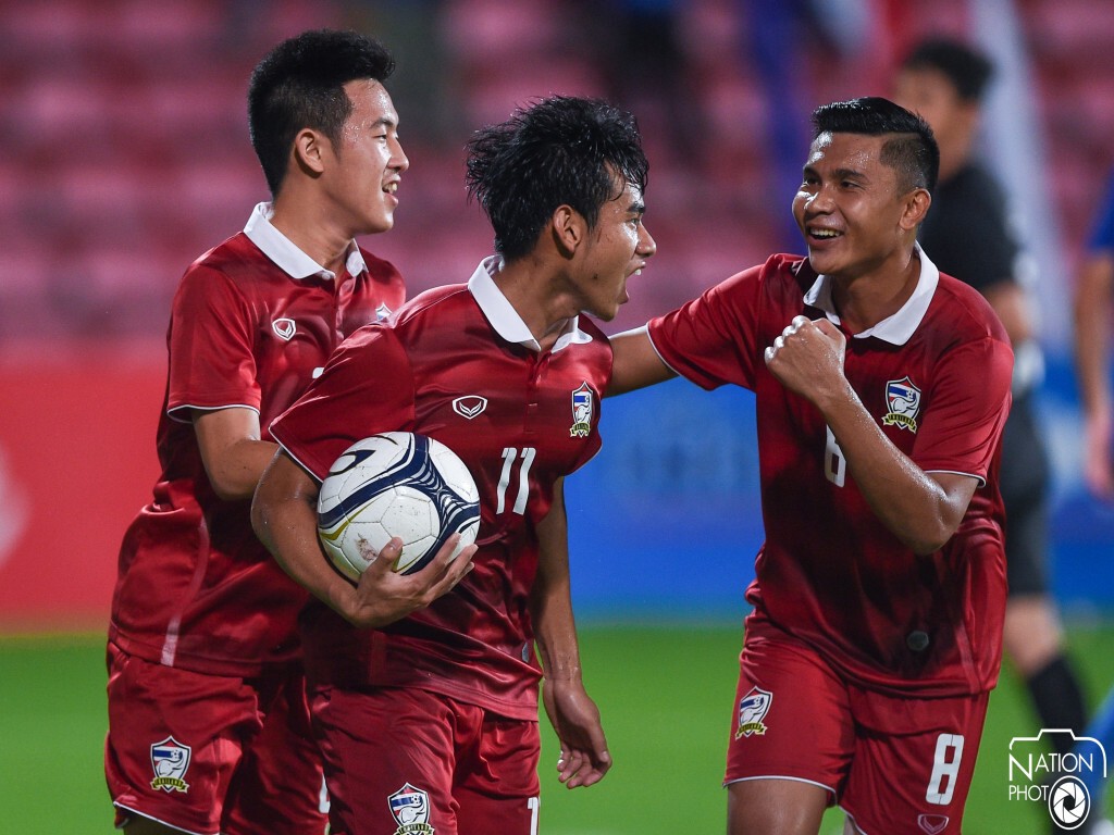 ช้างศึกยู-19 ถลุงสิงคโปร์ 3-0 รอวัดแชมป์กลุ่ม "โสมขาว"