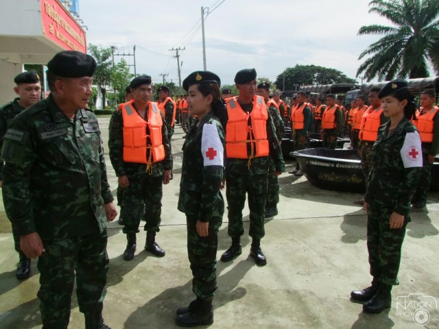 มทบ.26 ระดมกำลังพล-เครื่องมือ พร้อมรับ"มูจีแก" ฝนถล่มช่วง 4-6 ต.ค.นี้