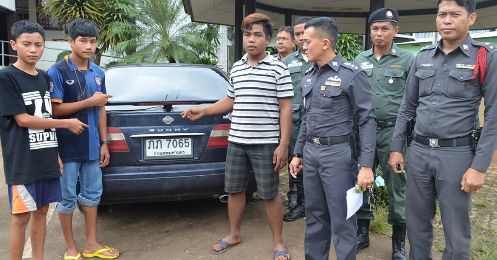 ตร.ทองผาภูมิ รวบ 3 โจ๋ ก่อเหตุทำร้าย เจ้าของรีสอร์ทชื่อดัง