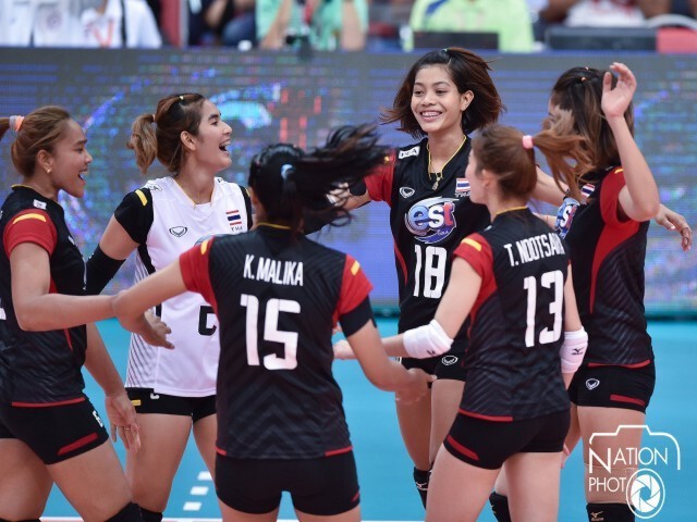"ตบวอลเลย์สาวไทย" การันตีตั๋วคัดโอลิมปิกปีหน้าที่ญี่ปุ่น
