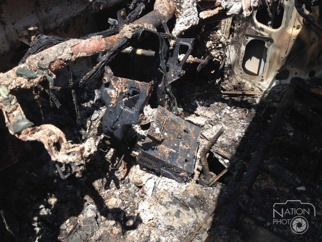 ภาพชุด สภ.ถลางเช้าวันนี้หลังเกิดเหตุจลาจล