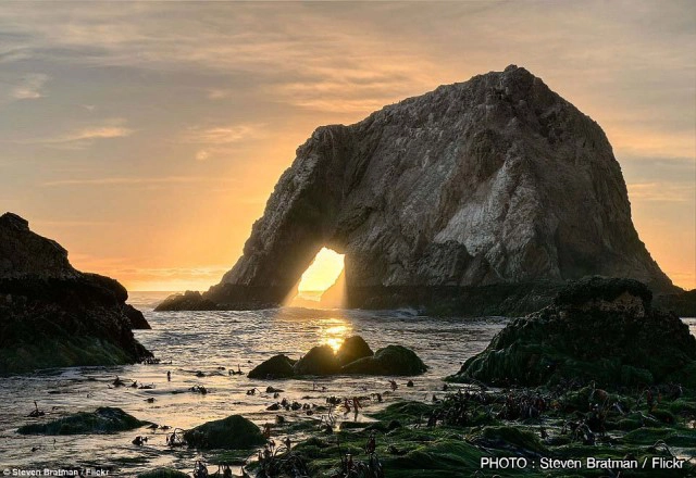 “ผาหินช้าง” ความงามจากธรรมชาติ ใกล้ชายฝั่งทะเล